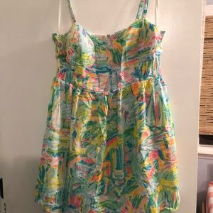 Lilly Pulitzer Dress Sea Salt Sun 12